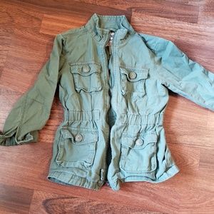 Girls olive Green Jacket